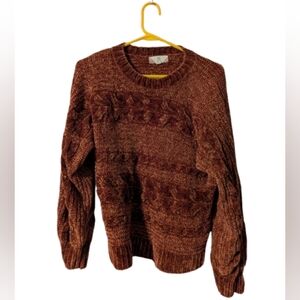 Mustard Chenille Sweater